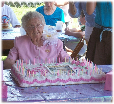 Alma Casey Roberts Clements 100th Birthday Celebration.